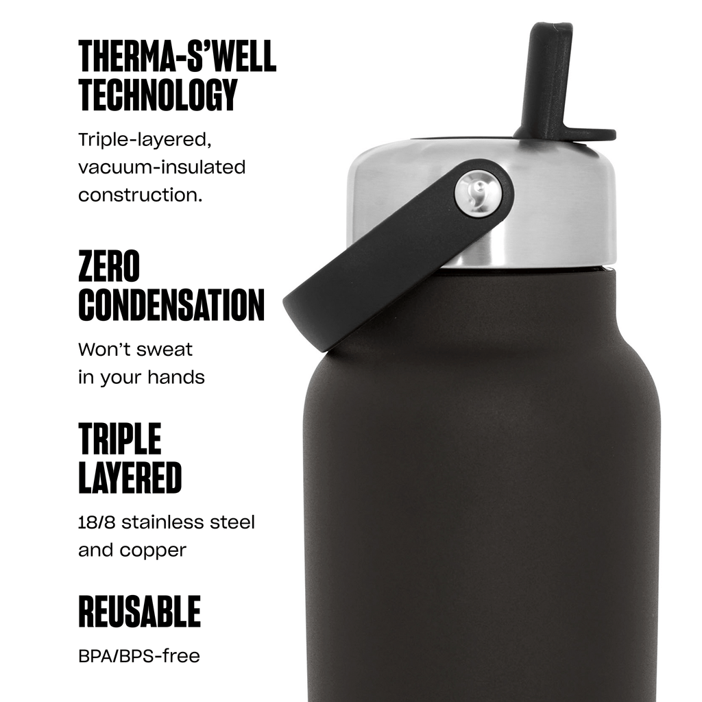 Explorer with Flip Straw Lid | 32oz Himalayan Salt