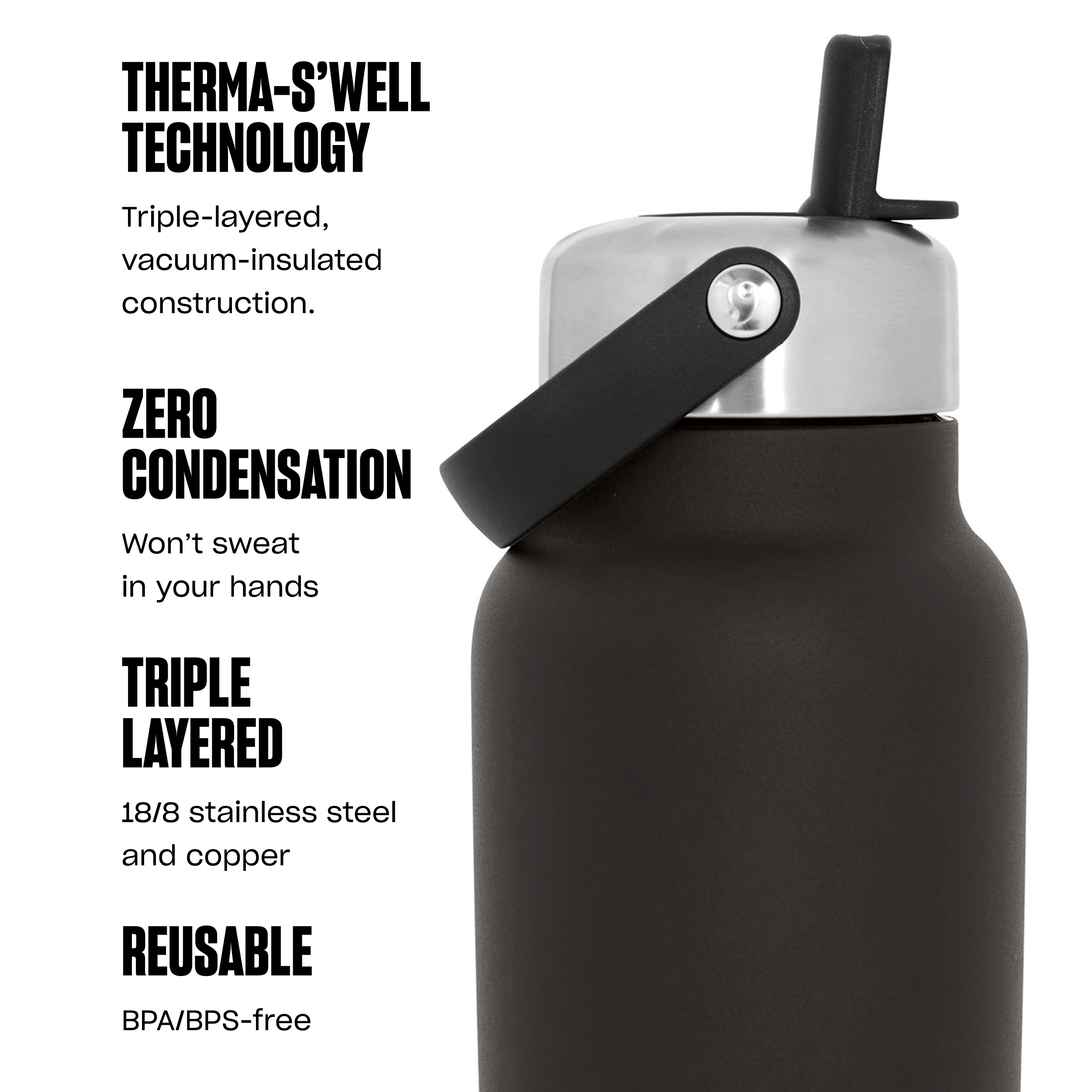 Explorer with Flip Straw Lid | 32oz Himalayan Salt