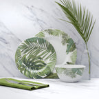 Tropical Fun Outdoor Melamine 12 Piece Dinnerware Set, Service for 4