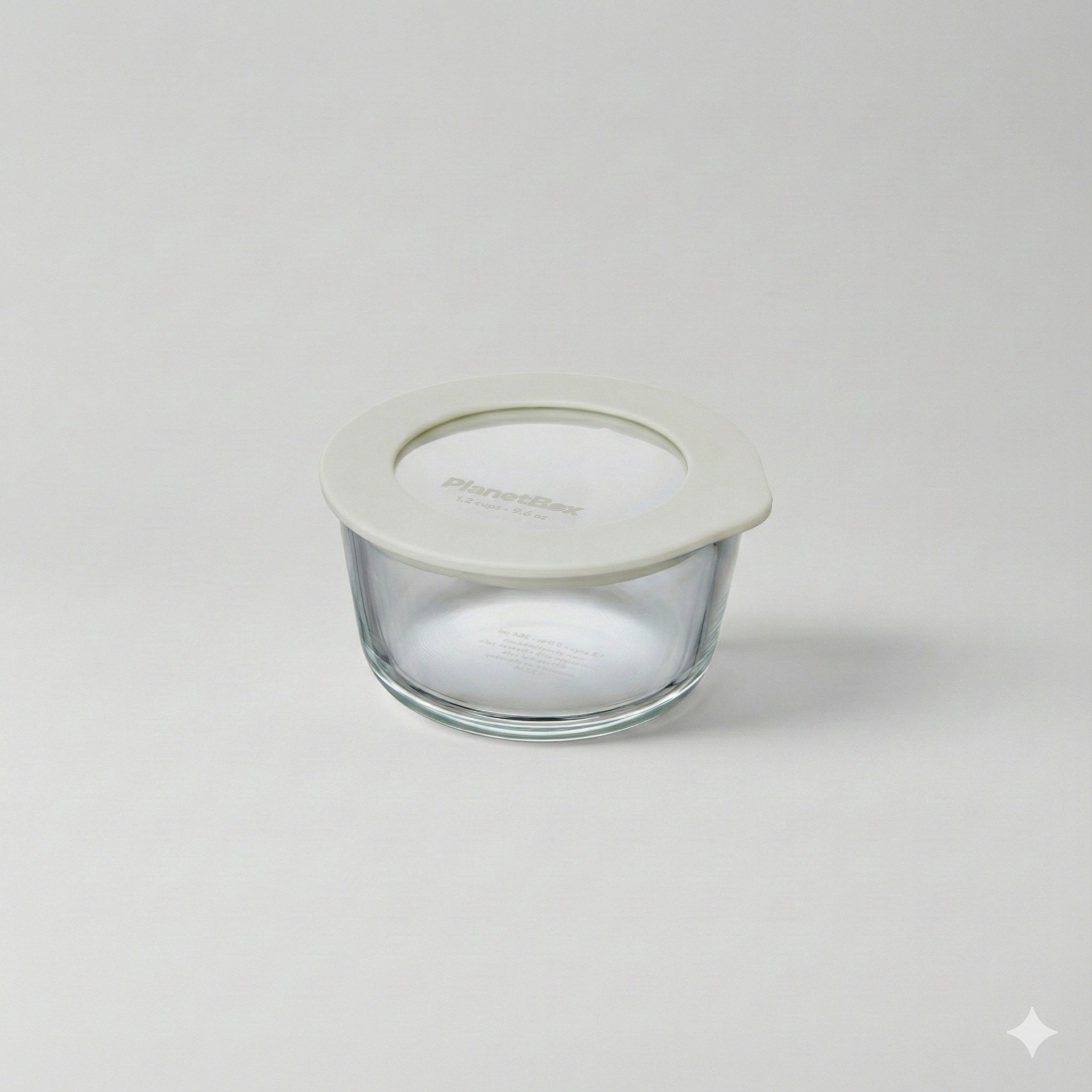Glass Food Storage Set | Round 3PC
