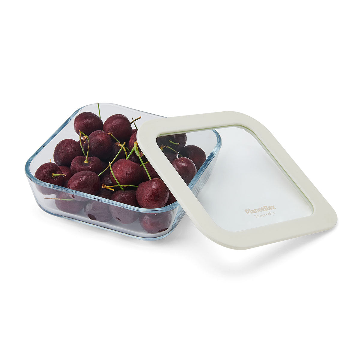 Glass Food Storage Set | Square 2/4/6 Cup