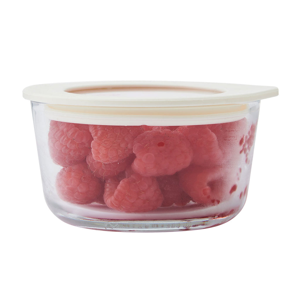 Glass Food Storage Set | Round 3PC