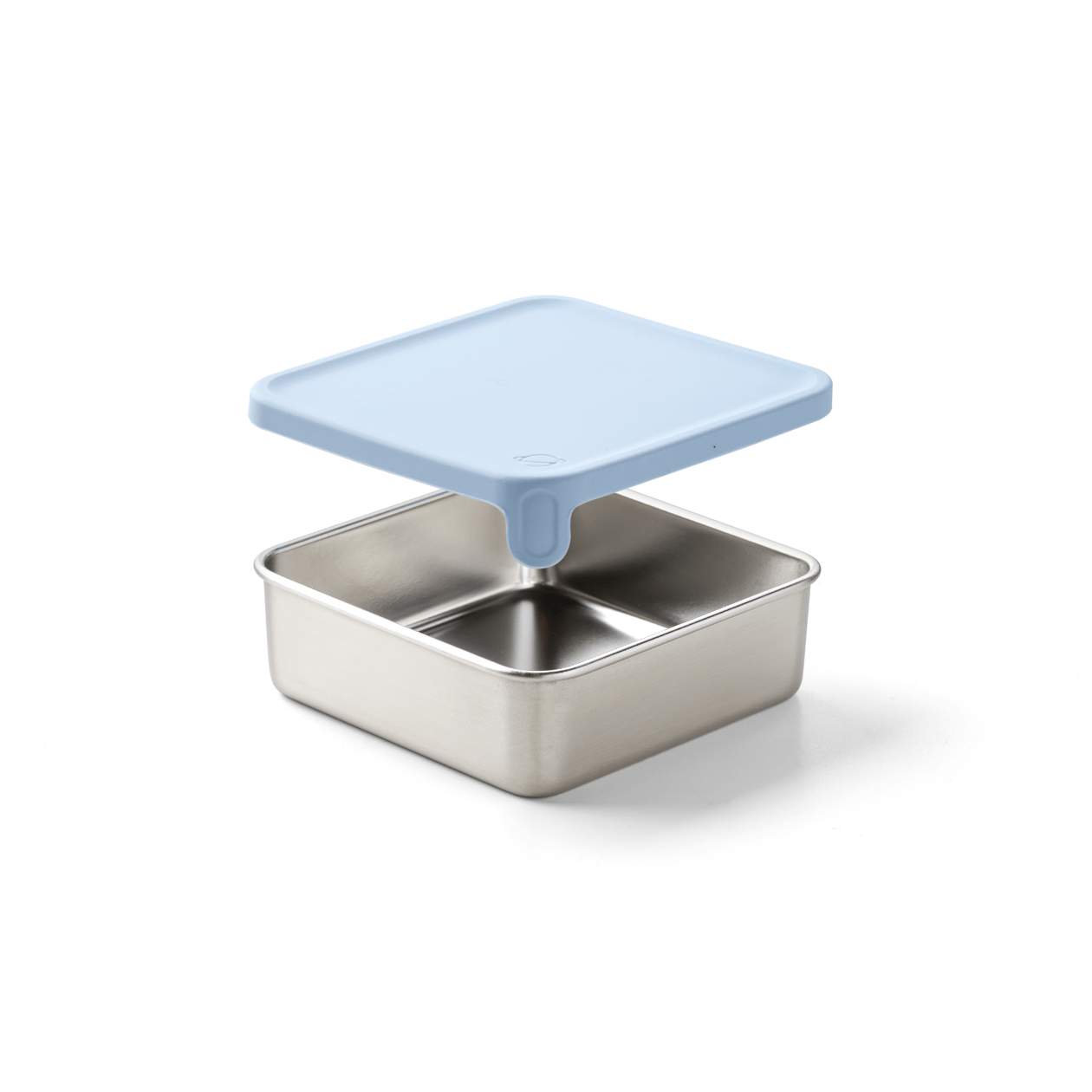 color::Cloudy Day | Open view of light blue container.