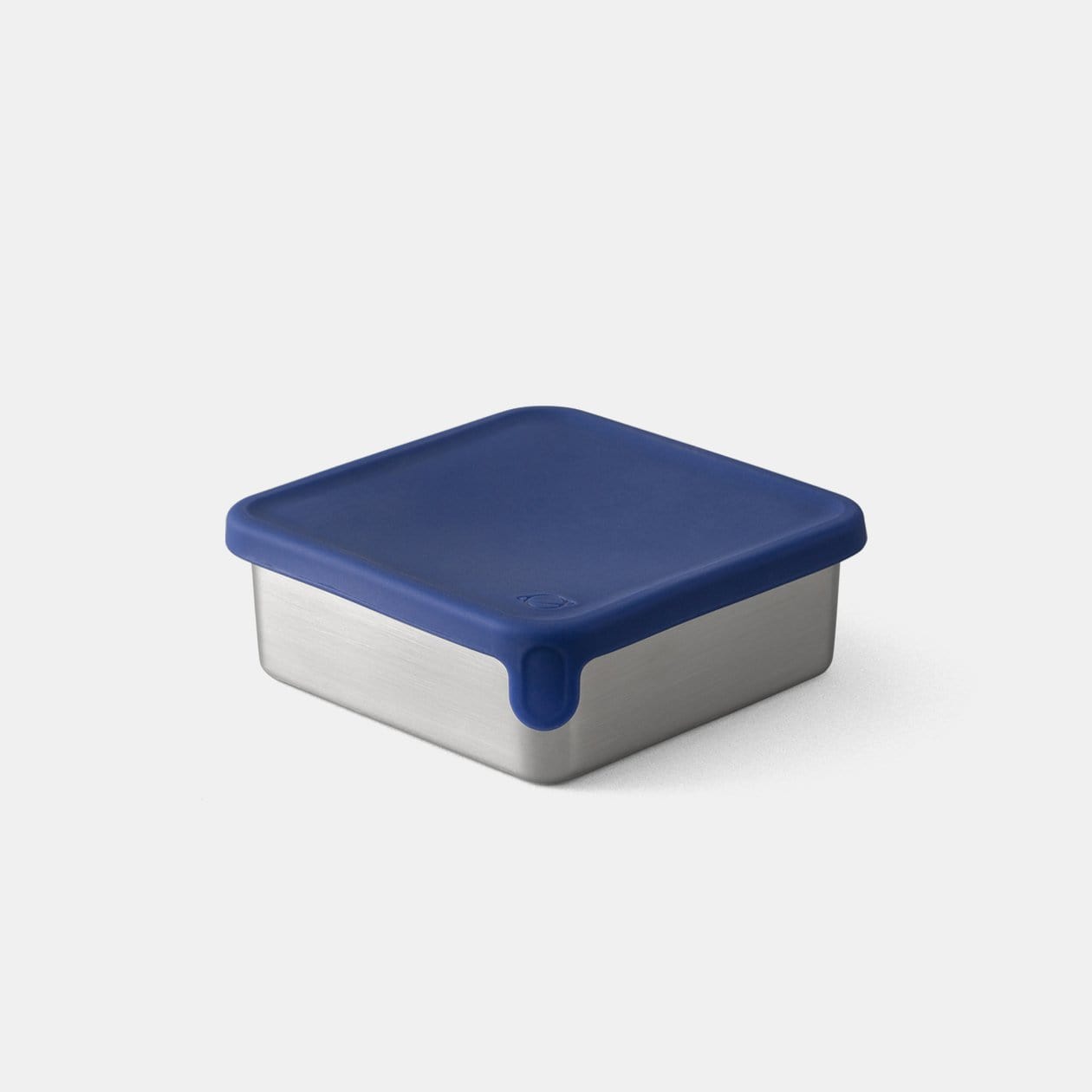 color::Nacy | Rover Big Square Dipper container with Navy Silicone lid. 