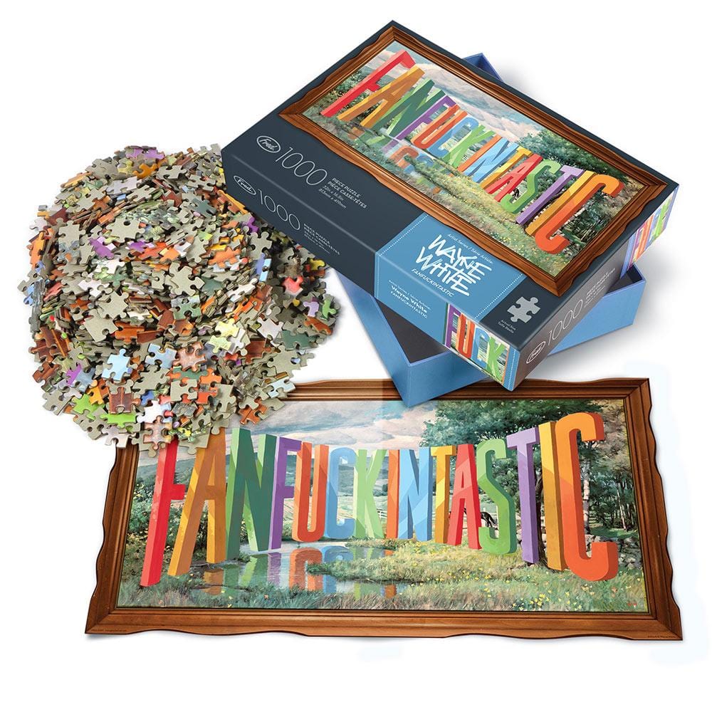 1000 PIECE PUZZLE: FANSHUCKINTASTIC
