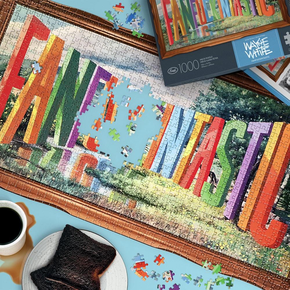 1000 PIECE PUZZLE: FANSHUCKINTASTIC