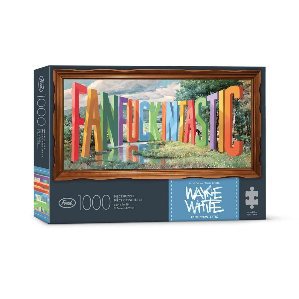 1000 PIECE PUZZLE: FANSHUCKINTASTIC